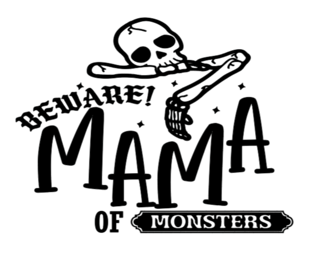 'Beware! Mama Of Monsters' Decal